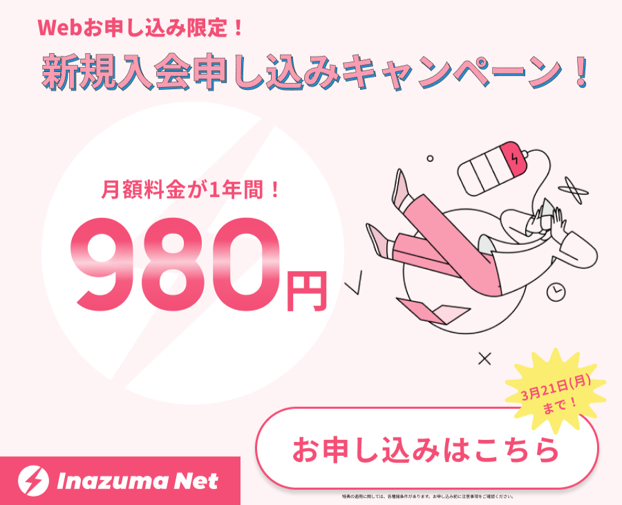 イナズマネットバナー画像