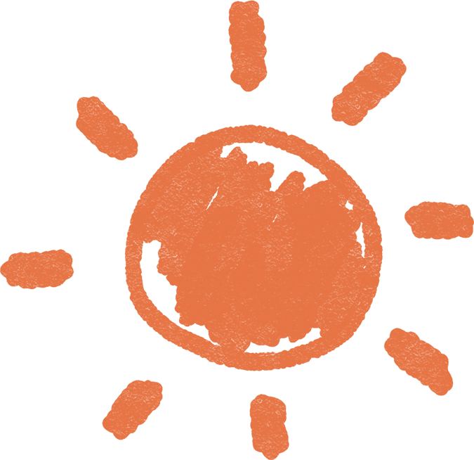 太陽のイラスト